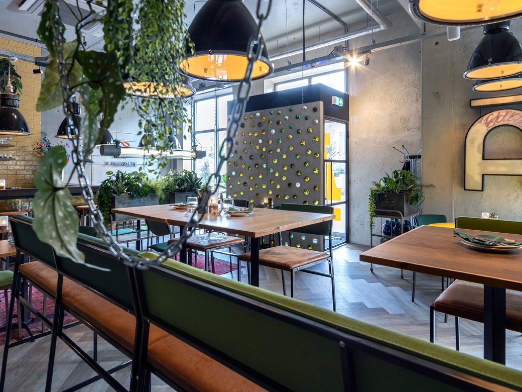 Horeca interieur van Eetbar Aards Berkel-Enschot