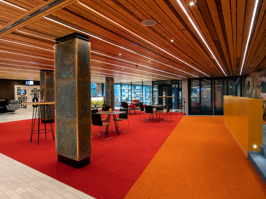 Horeca interieur van conferentiezalen Theater Orpheus Apeldoorn