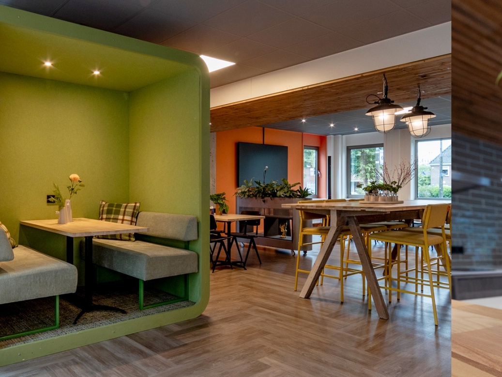 Kantoor interieur van IF Arnhem