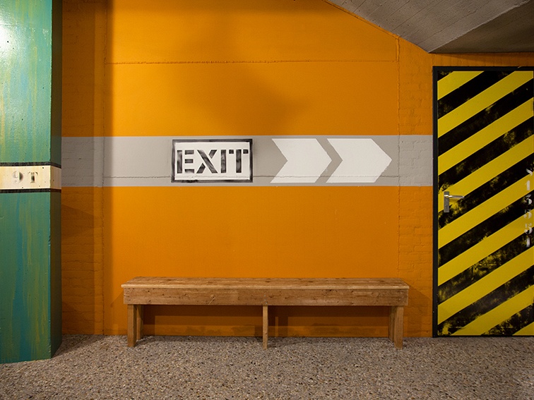 Maatschappelijk interieur van theater de Speeldoos Vught
