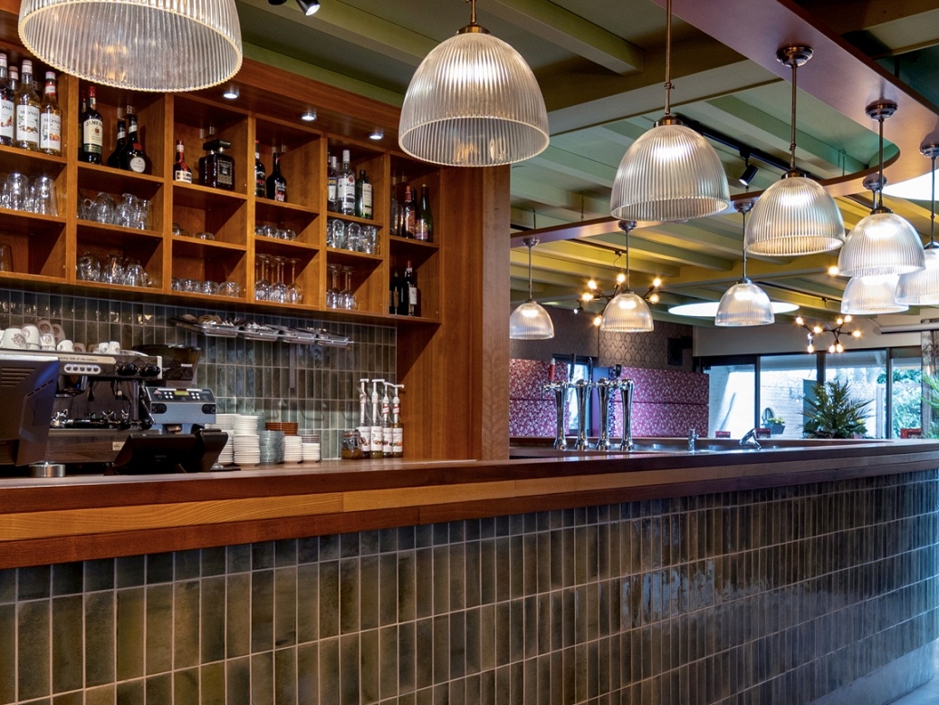 Restaurant interieur van de Pannekoekenbakker Plasmolen