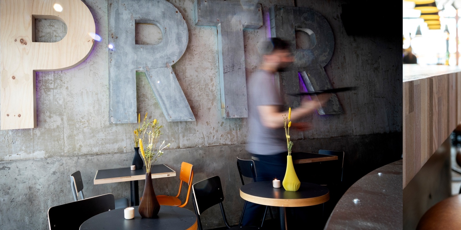 Horeca interieur van Parterre Den Bosch