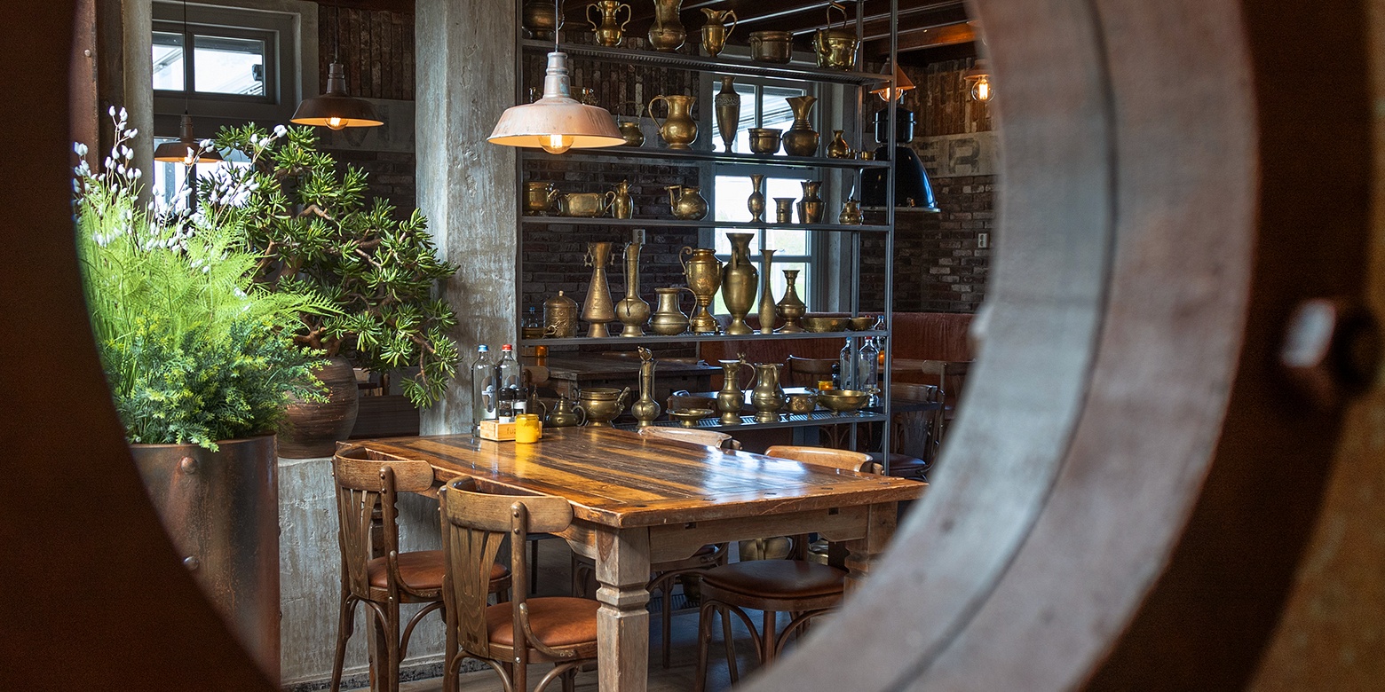 Horeca interieur van 't Wellse Veerhuis