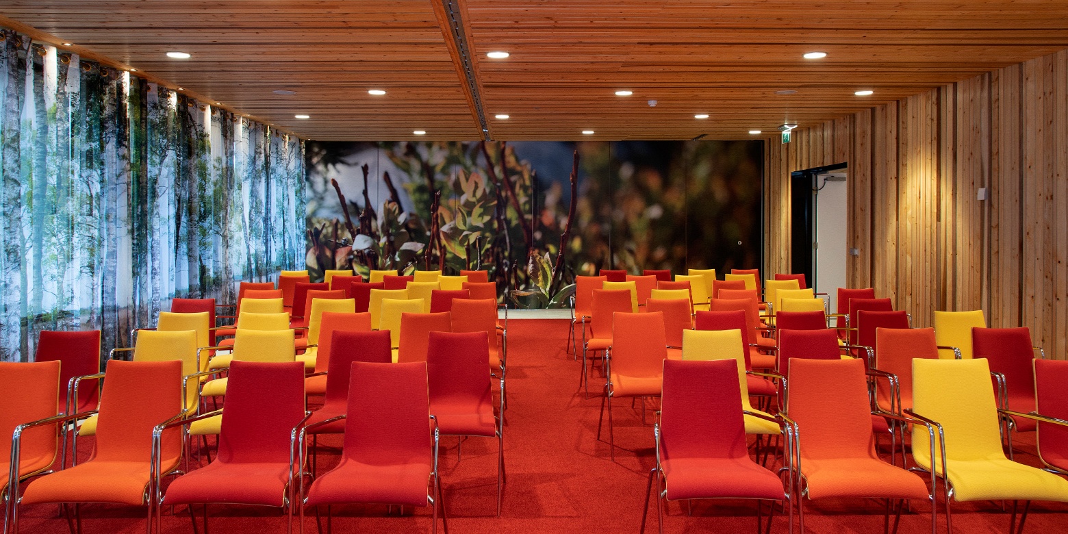 Horeca interieur van conferentiezalen Theater Orpheus Apeldoorn