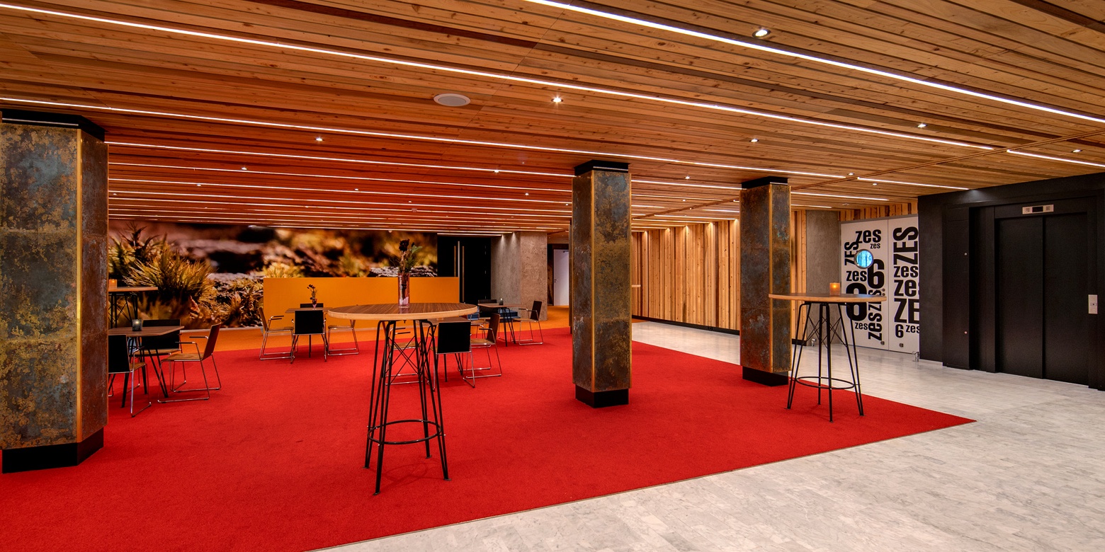 Horeca interieur van conferentiezalen Theater Orpheus Apeldoorn
