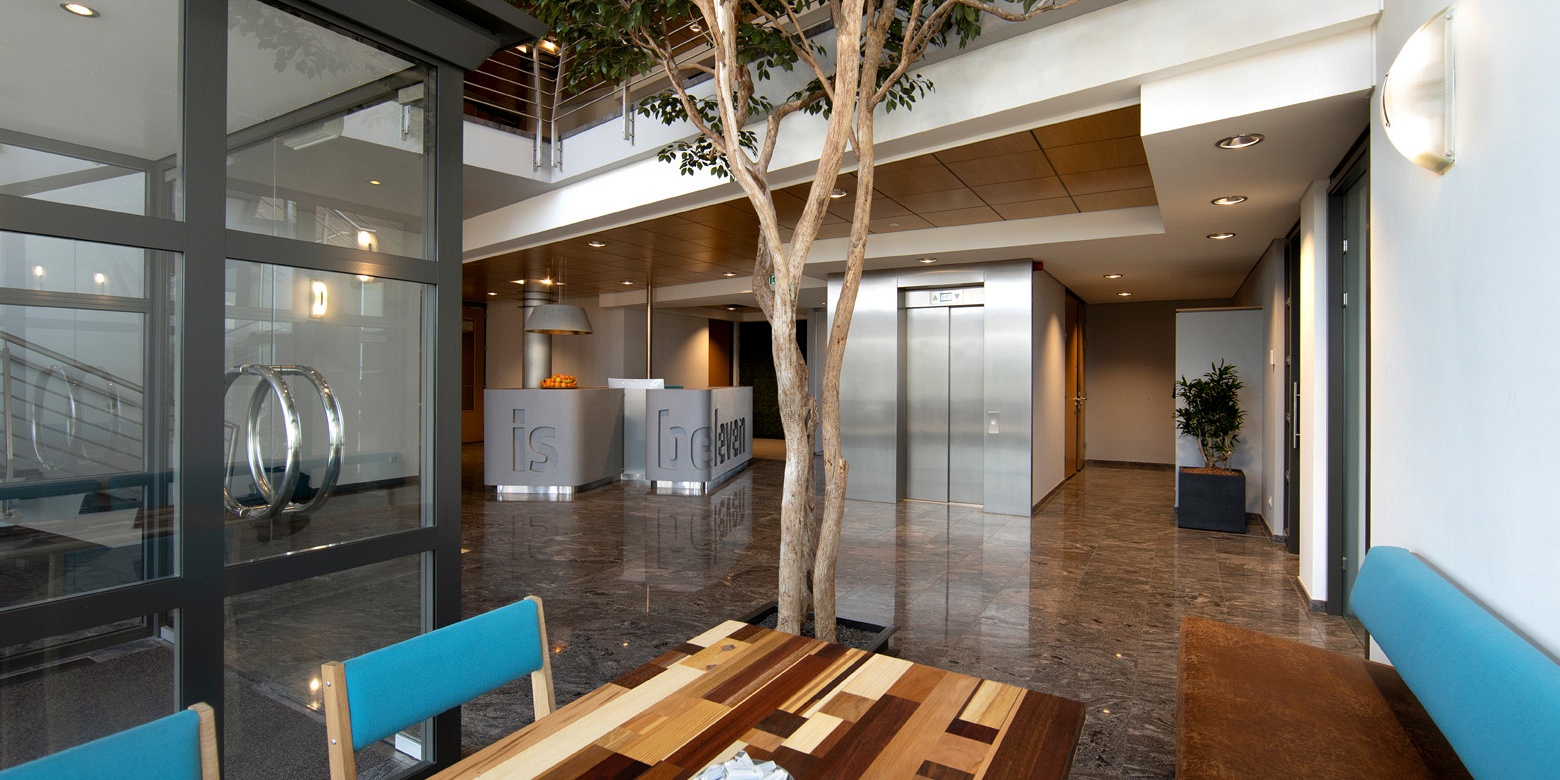 Kantoor interieur van Bouwbedrijf Hoedemakers Rosmalen
