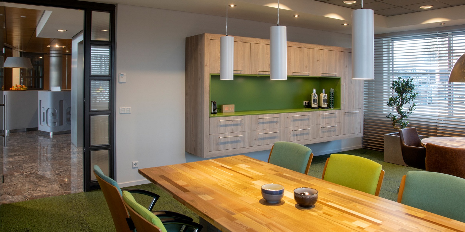 Kantoor interieur van Bouwbedrijf Hoedemakers Rosmalen
