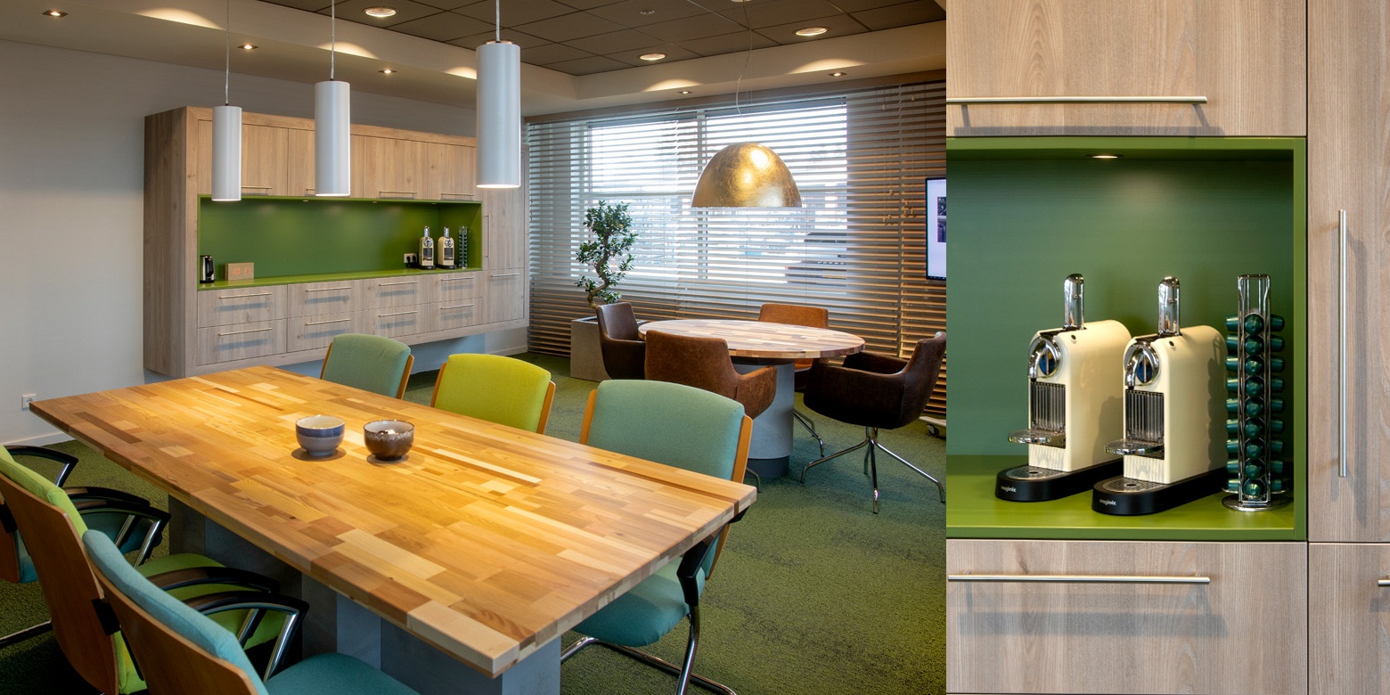 Kantoor interieur van Bouwbedrijf Hoedemakers Rosmalen