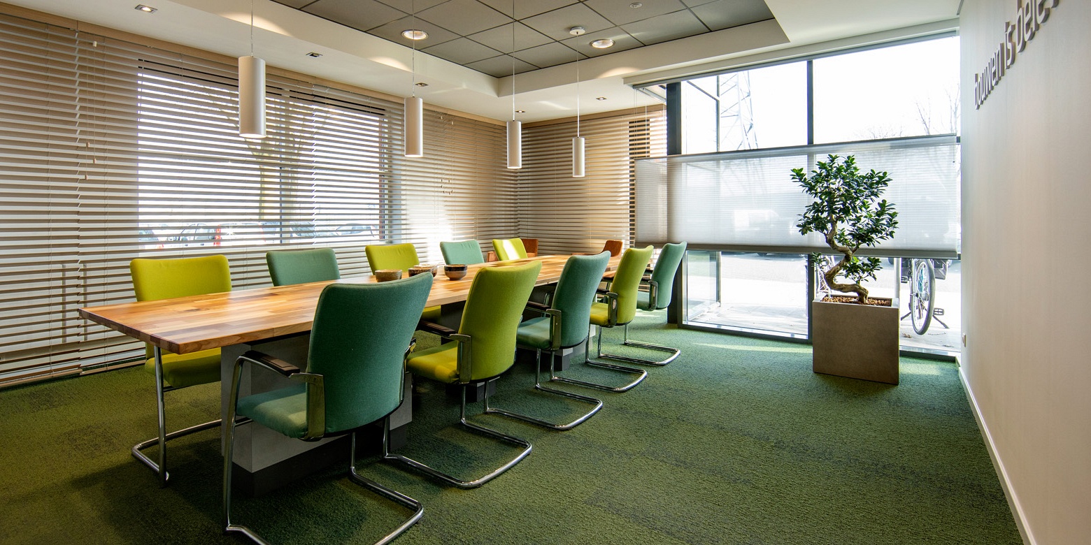 Kantoor interieur van Bouwbedrijf Hoedemakers Rosmalen