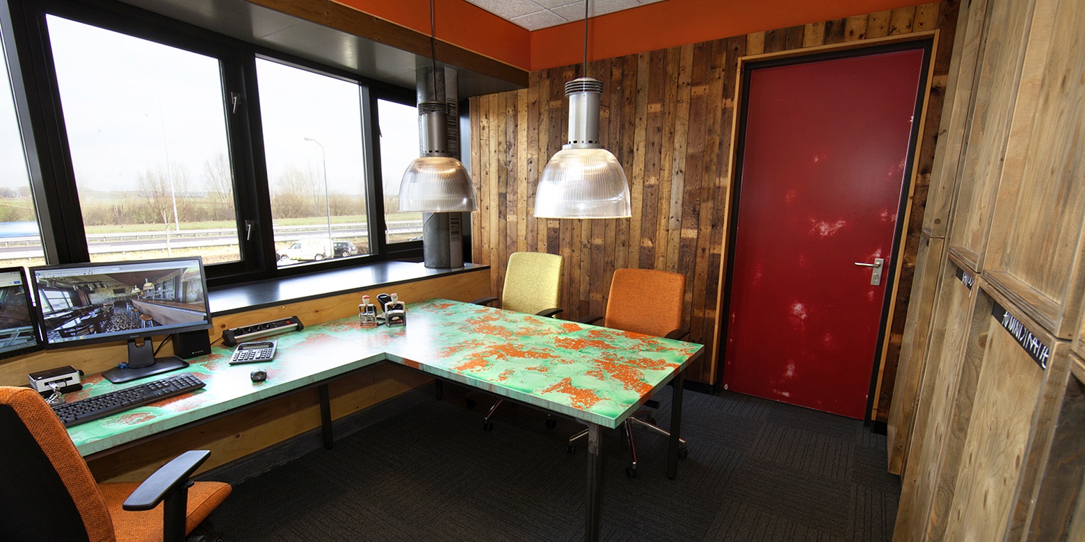 Kantoor interieur van Tavenu Waalwijk