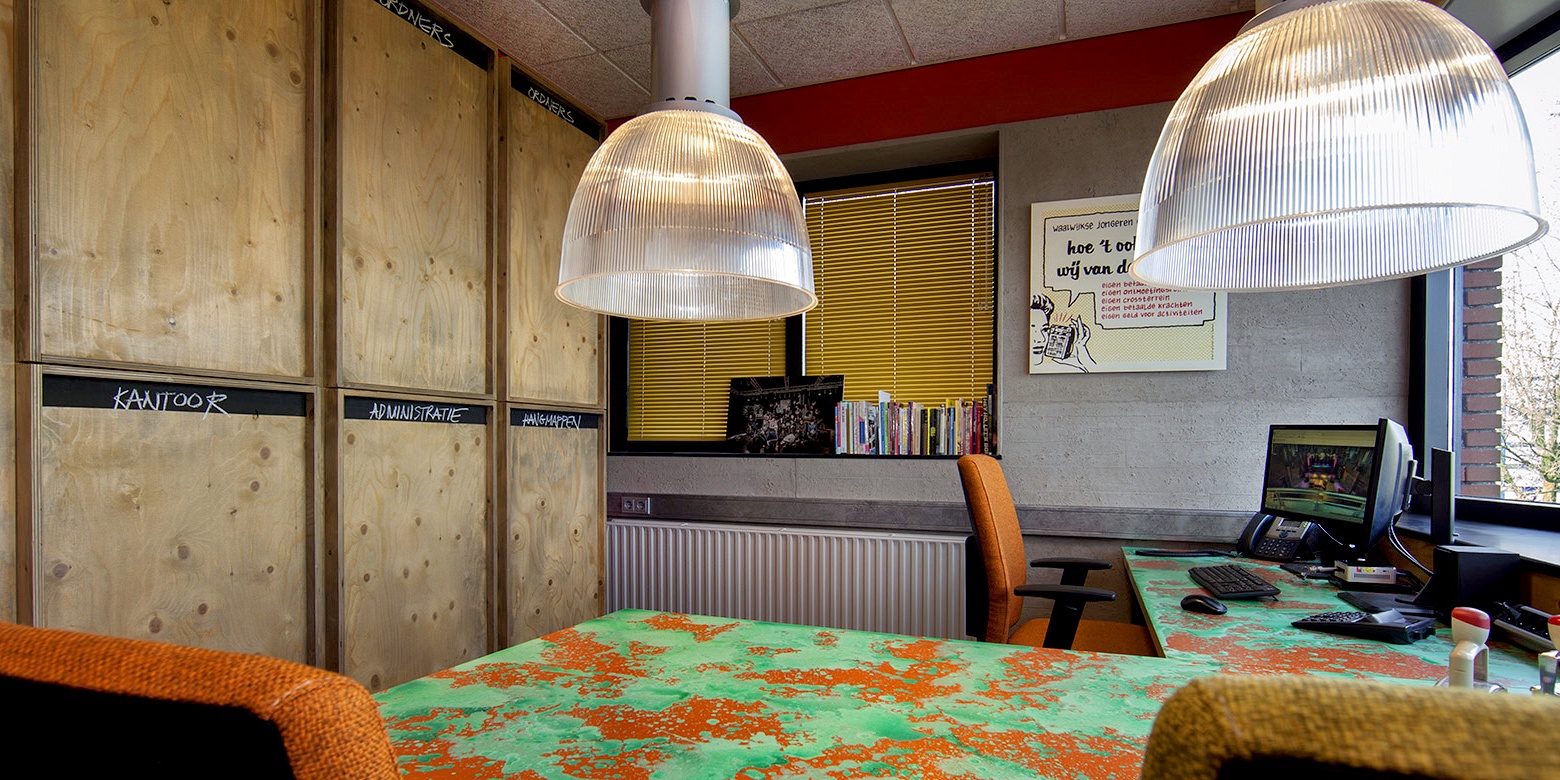 Kantoor interieur van Tavenu Waalwijk