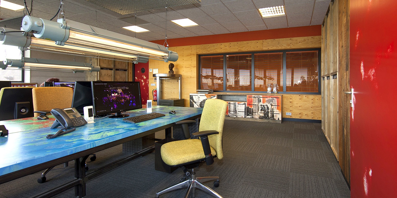 Kantoor interieur van Tavenu Waalwijk