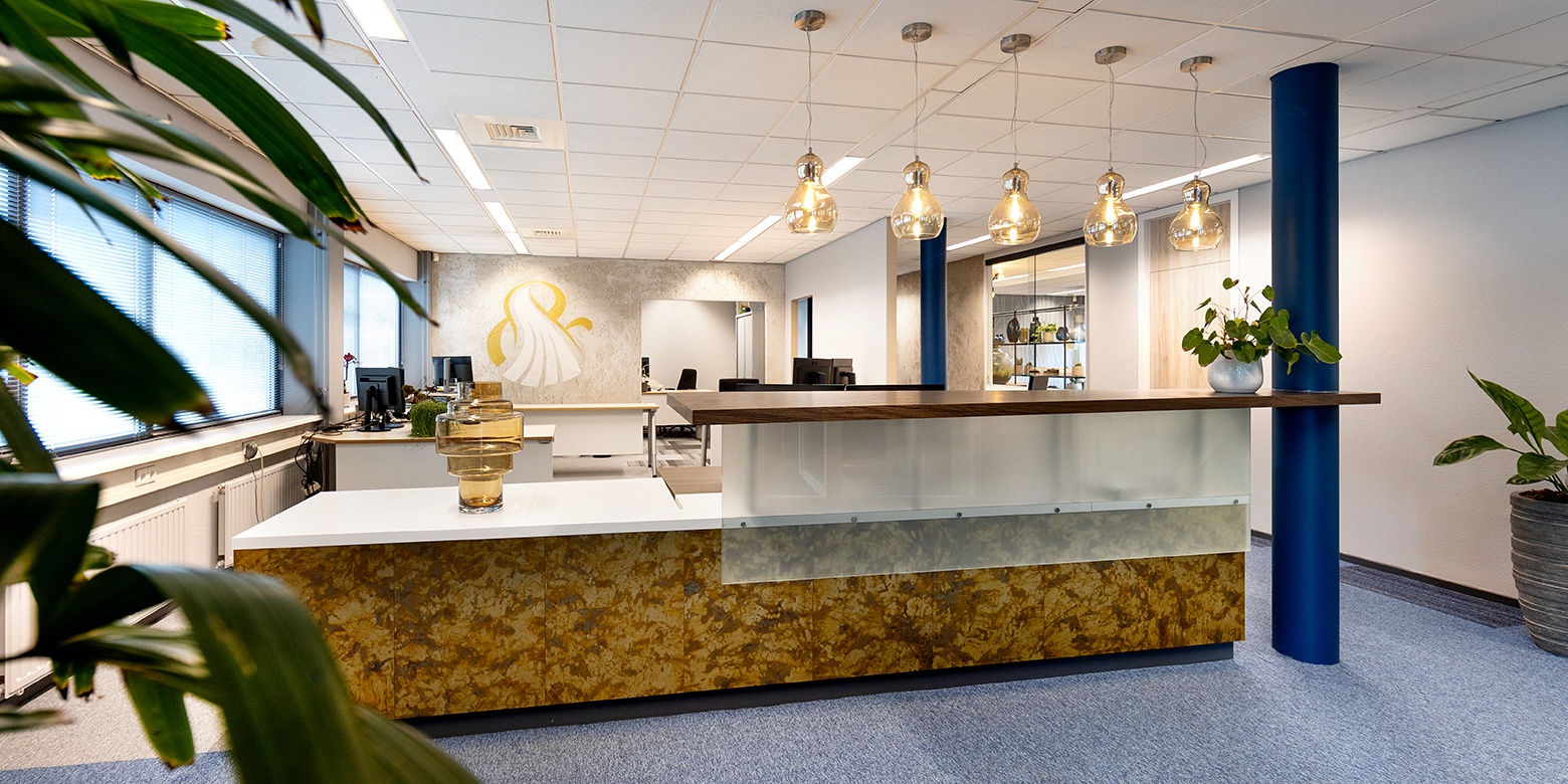 Kantoor interieur van Boskamp & Willems Eindhoven