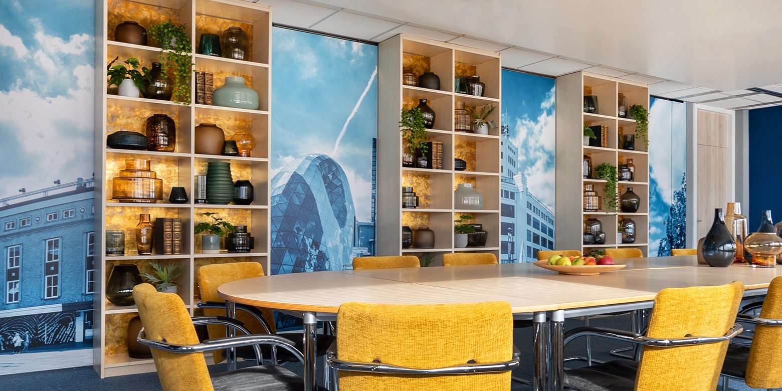 Kantoor interieur van Boskamp & Willems Eindhoven
