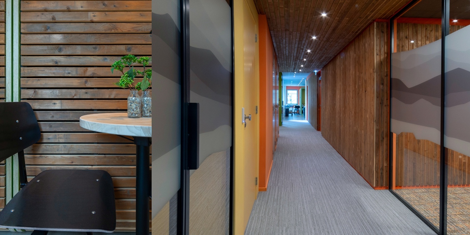 Kantoor interieur van IF Arnhem