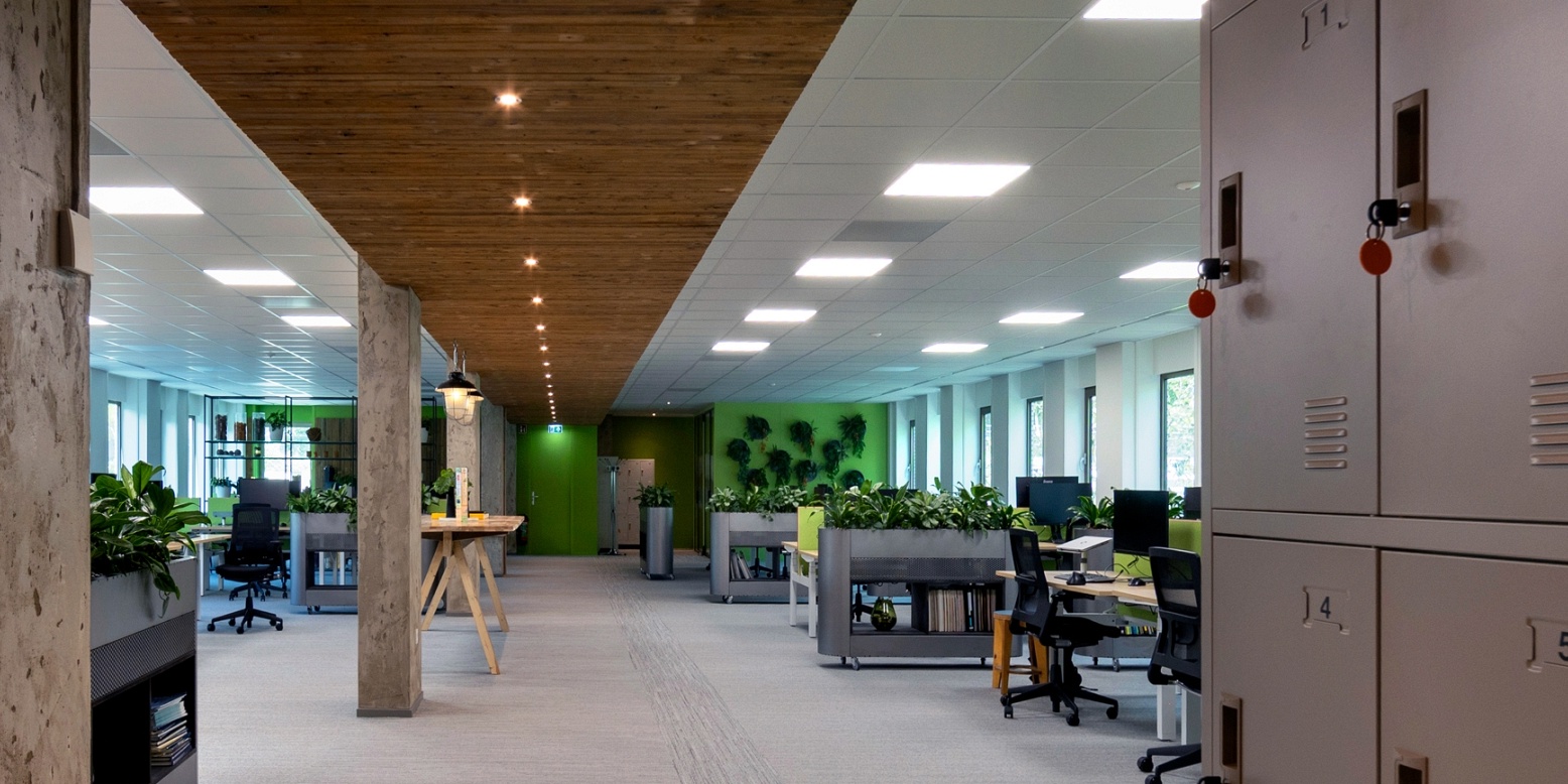 Kantoor interieur van IF Arnhem