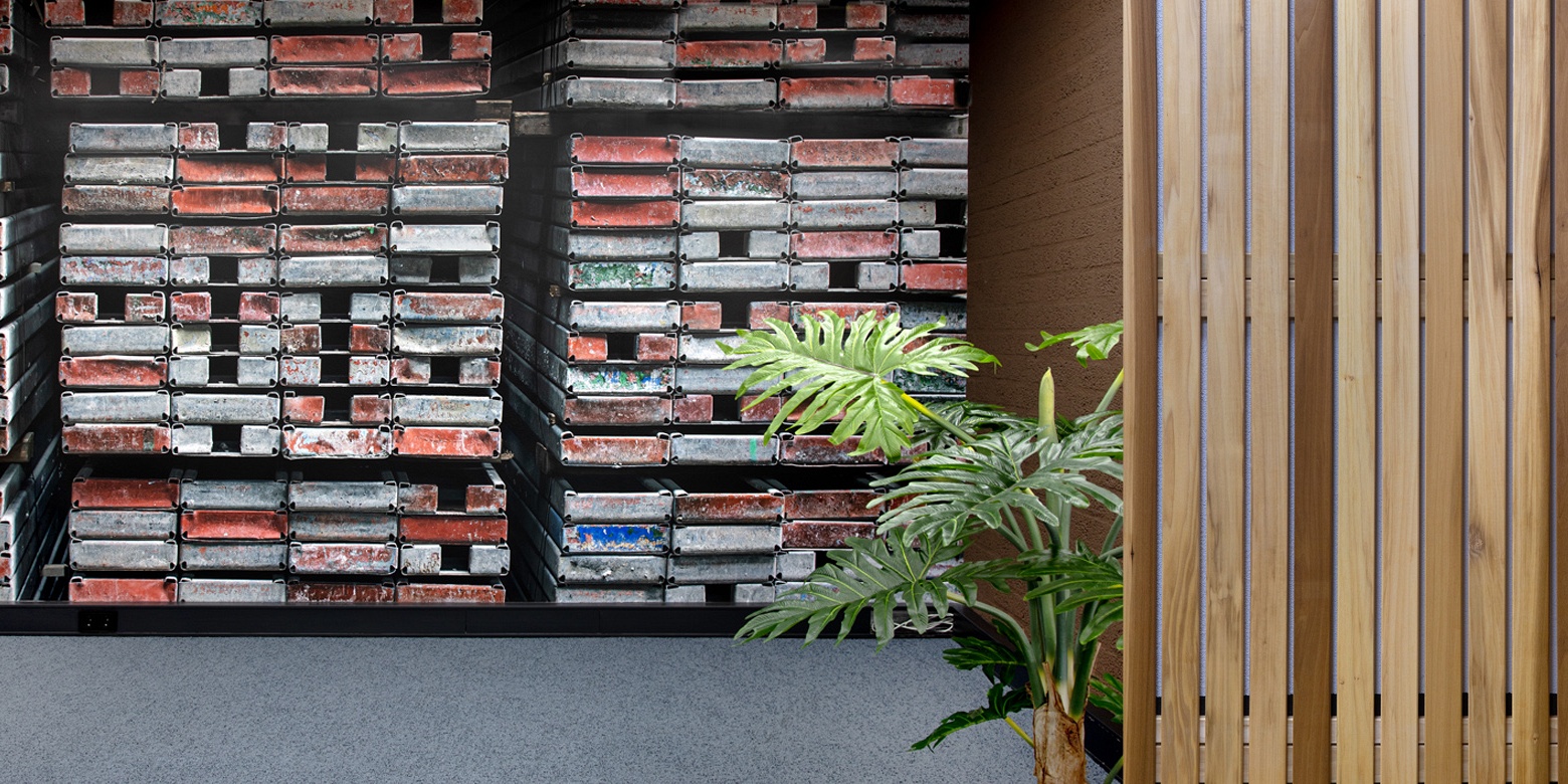 Kantoor interieur van Muller Bouw Oss