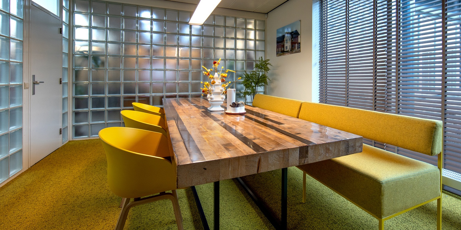 Kantoor interieur van Muller Bouw Oss