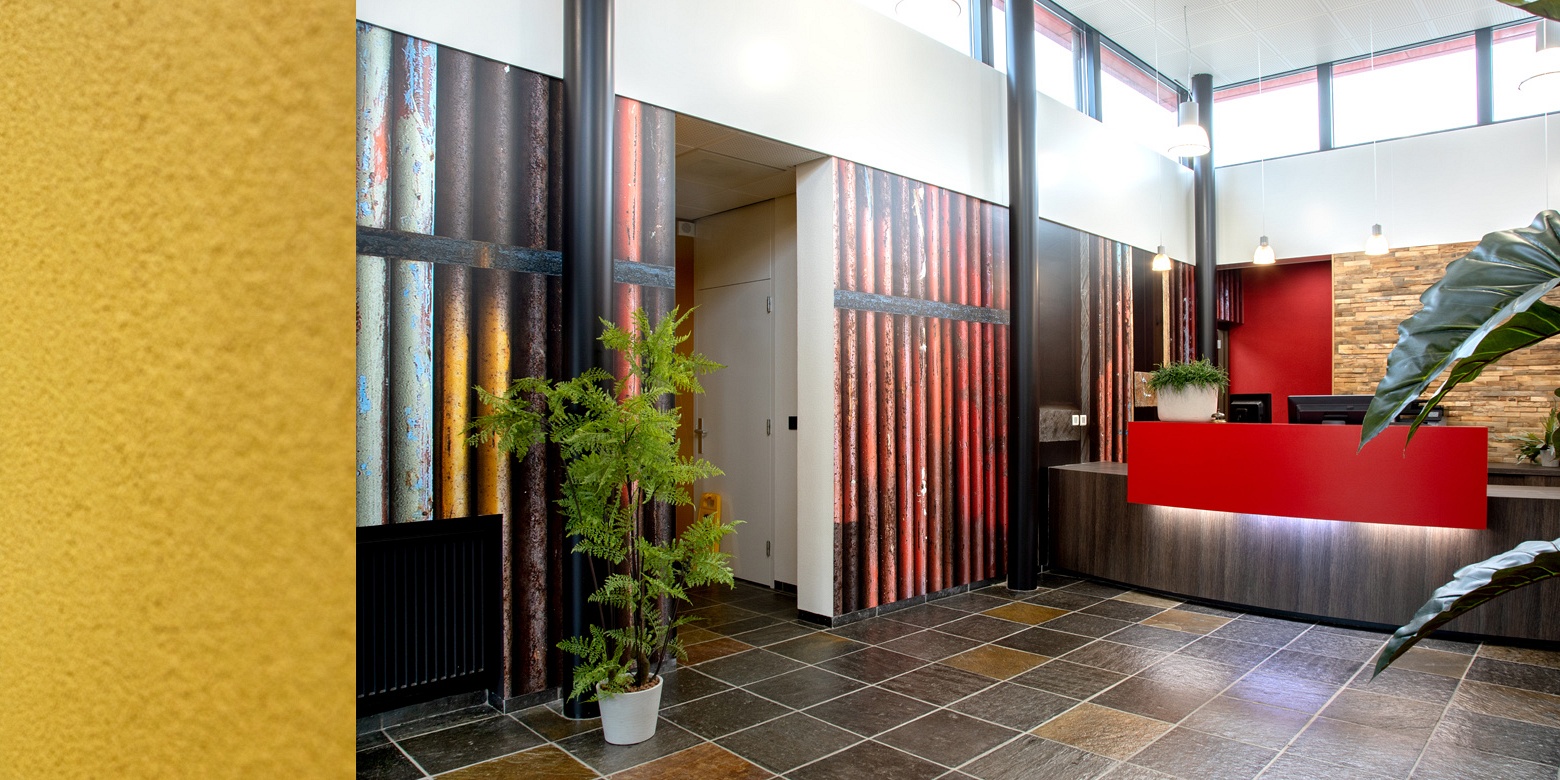 Kantoor interieur van Muller Bouw Oss