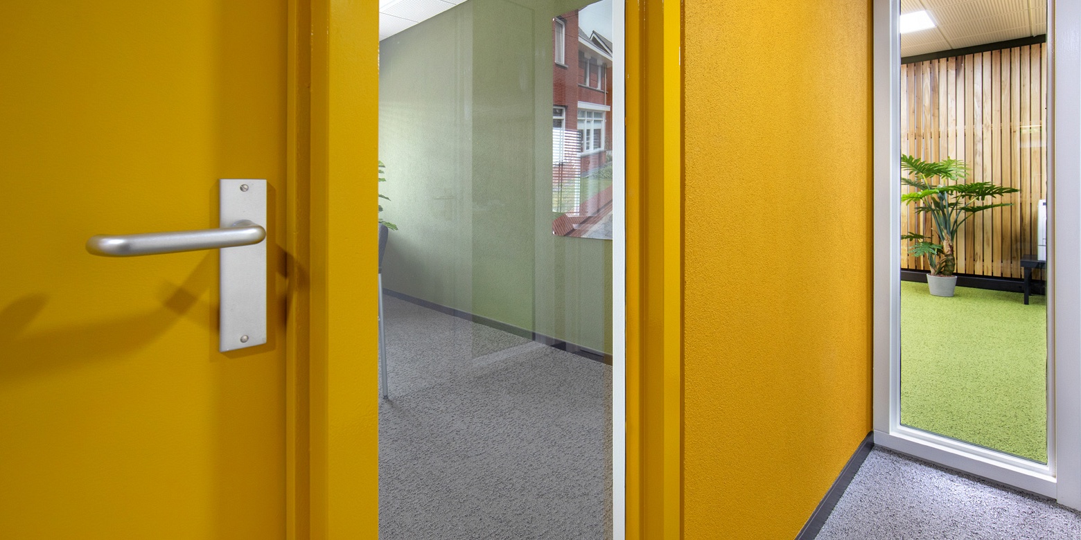 Kantoor interieur van Muller Bouw Oss