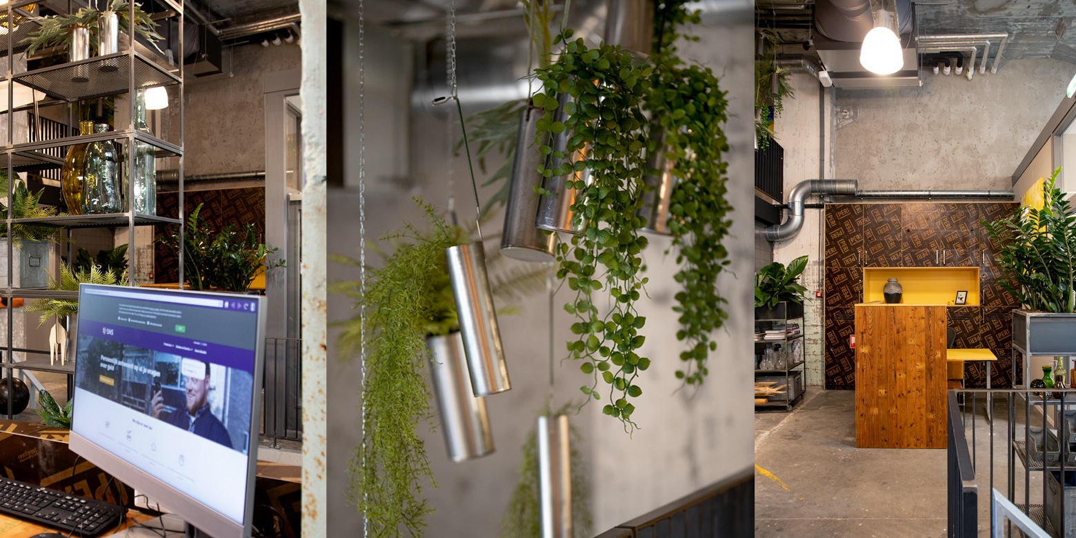 Kantoor interieur van SNS Expertisecentrum Maastricht