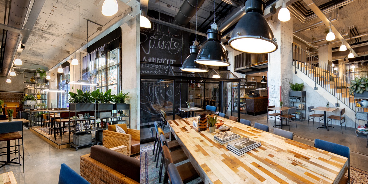 Kantoor interieur van SNS Expertisecentrum Maastricht