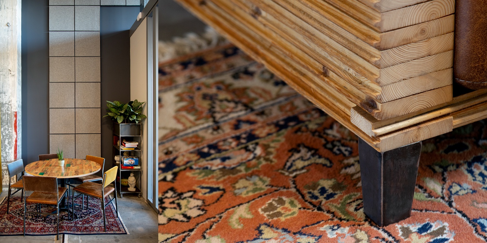 Kantoor interieur van SNS Expertisecentrum Maastricht