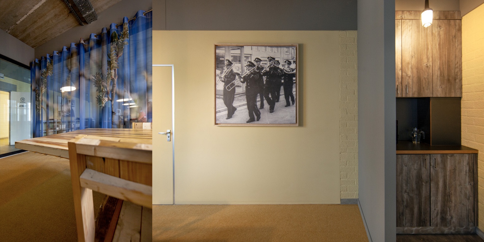 Kantoor interieur van BM Finance Breda