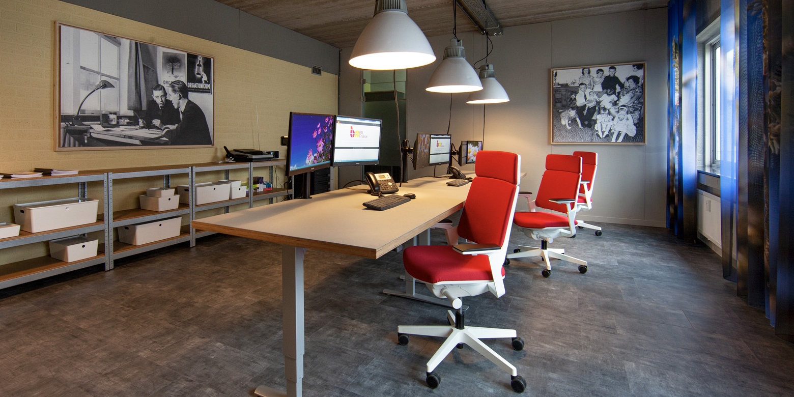 Kantoor interieur van BM Finance Breda