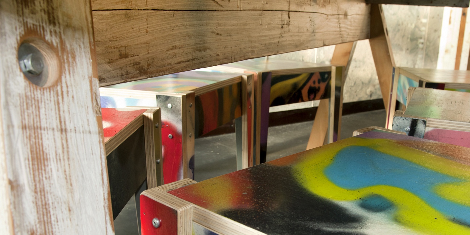 Interieur Loot mobiel jongerencentrum