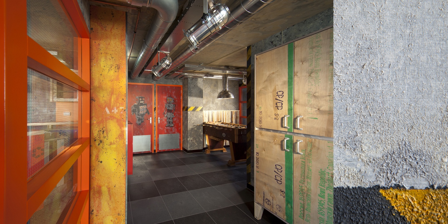 Interieur Loot mobiel jongerencentrum