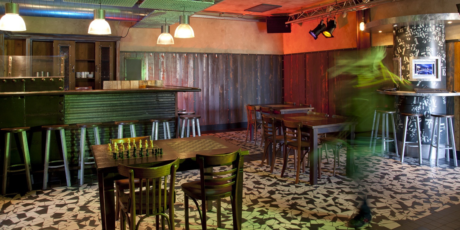 Interieur van jongerencentrum Sprang Capelle