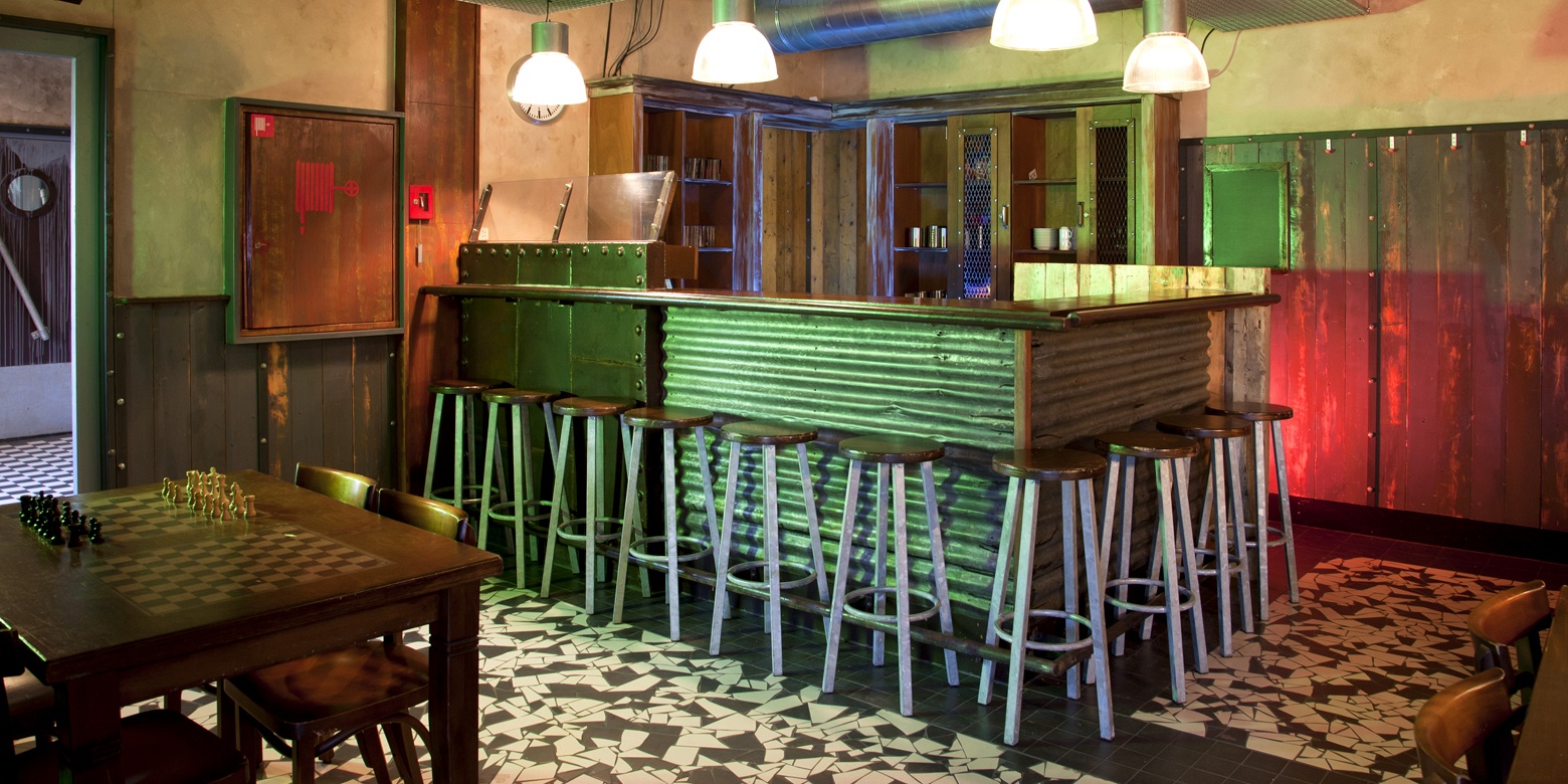 Interieur van jongerencentrum Sprang Capelle