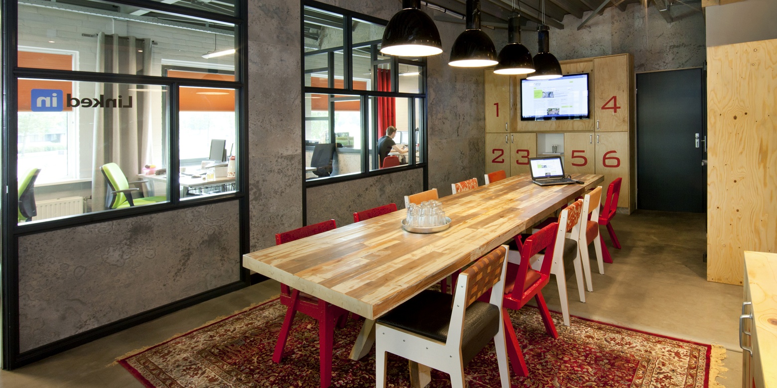 Kantoor interieur van Tribal internetmarketing den Bosch
