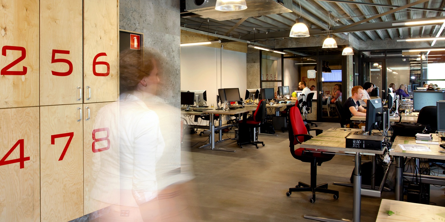 Kantoor interieur van Tribal internetmarketing den Bosch