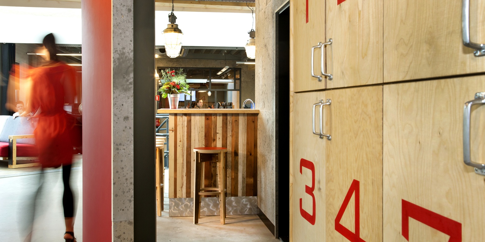 Kantoor interieur van Tribal internetmarketing den Bosch