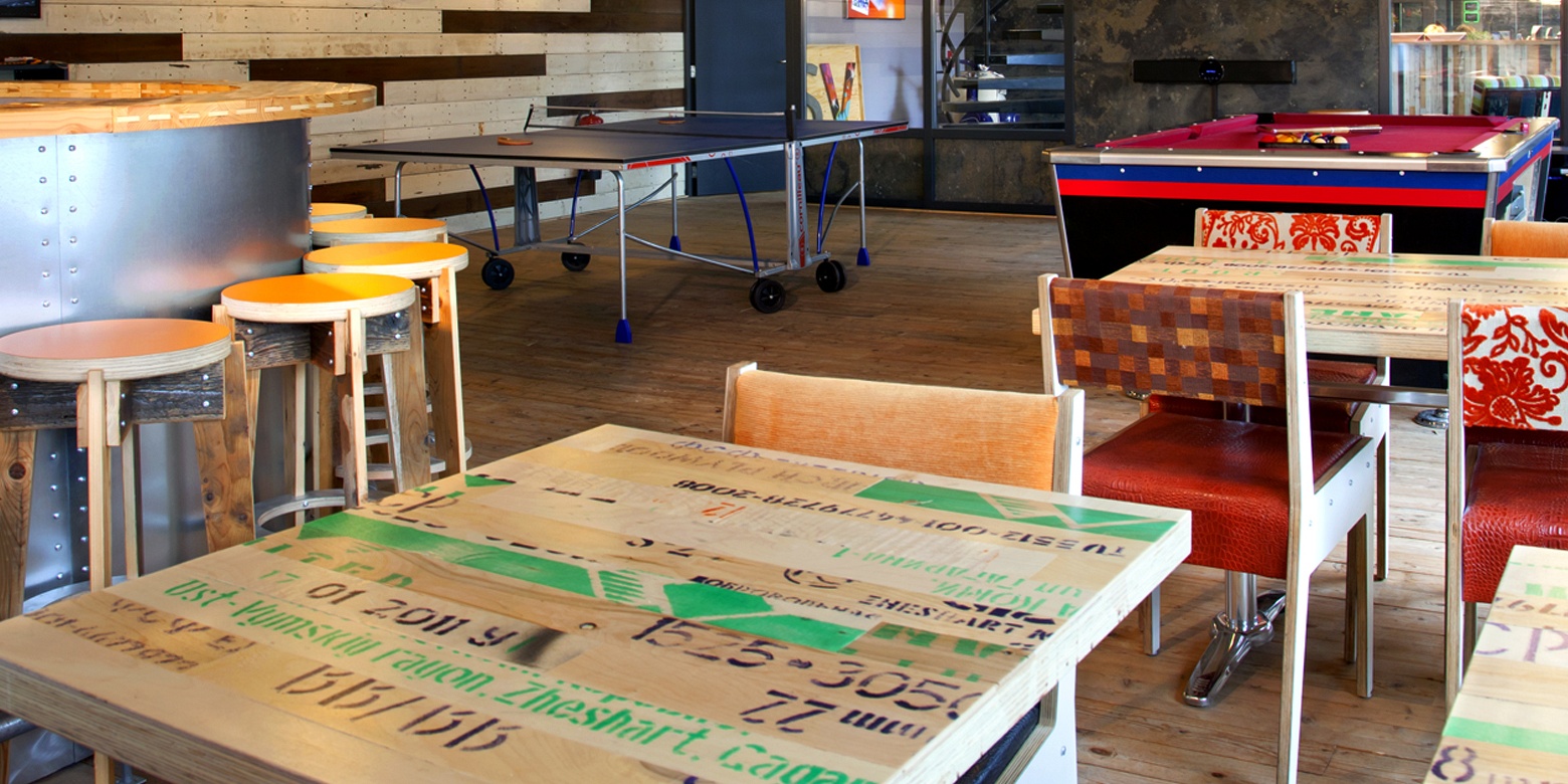 Kantoor interieur van Tribal internetmarketing den Bosch