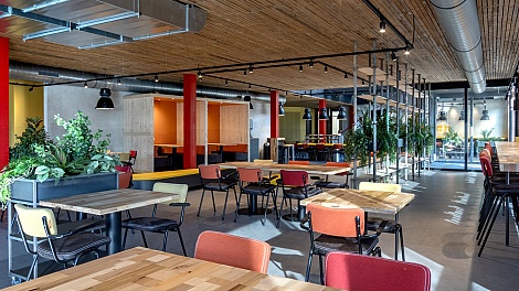 interieur voor Bouwmensen opleidingen Oss