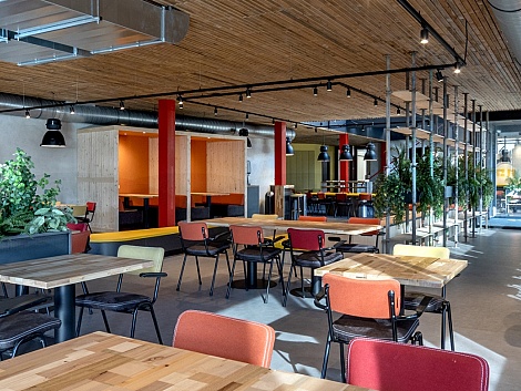 interieur voor Bouwmensen opleidingen Oss