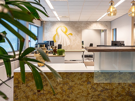 Kantoor interieur van Boskamp & Willems Eindhoven