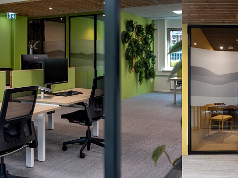 Kantoor interieur van IF Arnhem