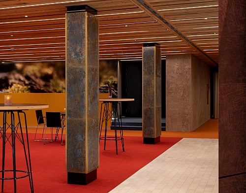 Horeca interieur van conferentiezalen Theater Orpheus Apeldoorn