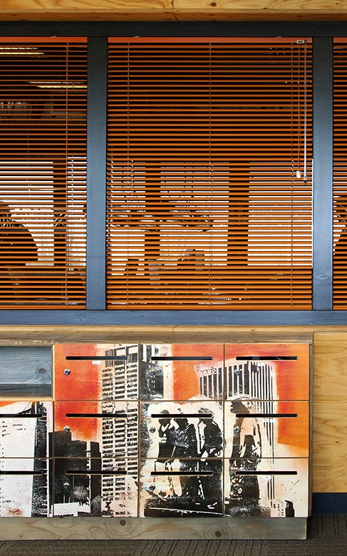 Kantoor interieur van Tavenu Waalwijk