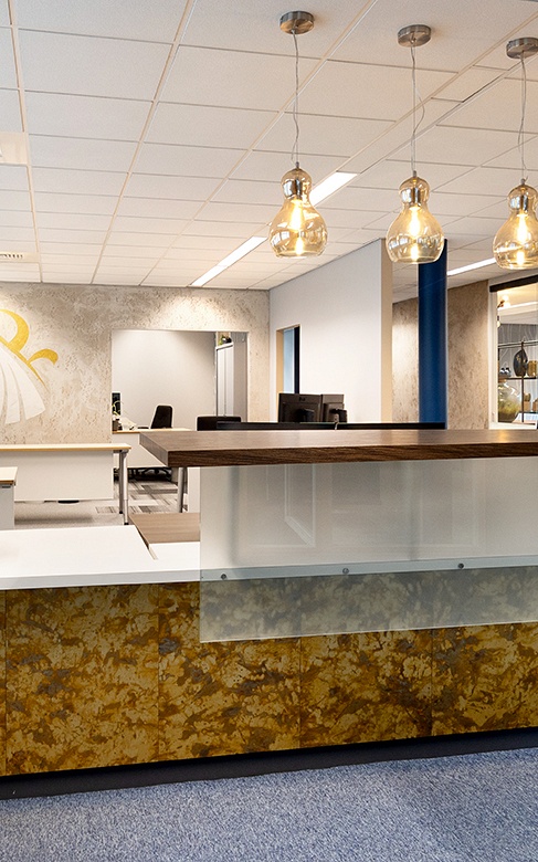 Kantoor interieur van Boskamp & Willems Eindhoven