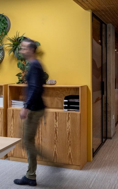 Kantoor interieur van IF Arnhem
