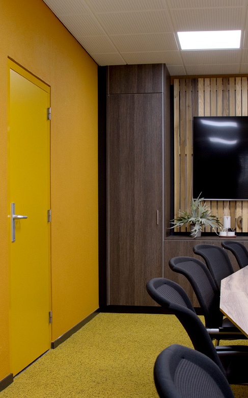 Kantoor interieur van Muller Bouw Oss