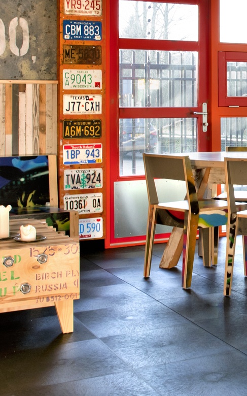 Interieur Loot mobiel jongerencentrum