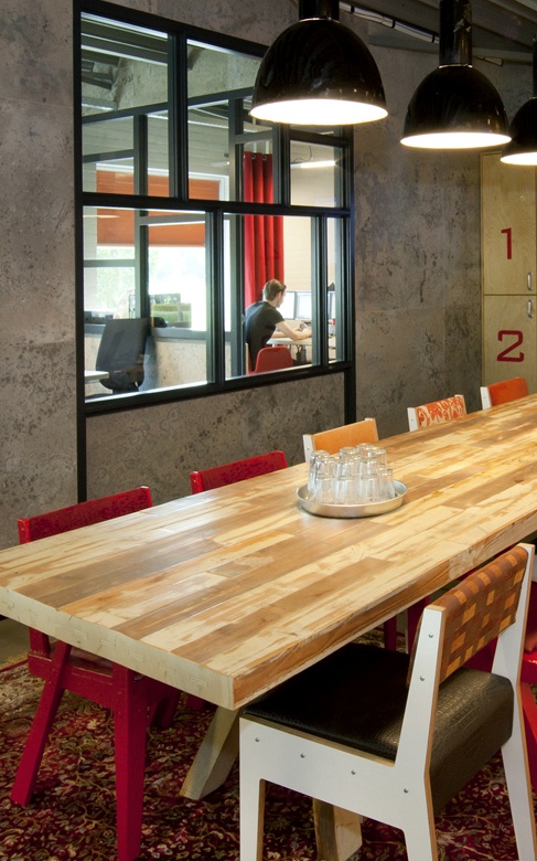Kantoor interieur van Tribal internetmarketing den Bosch