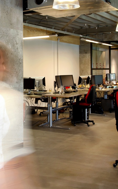 Kantoor interieur van Tribal internetmarketing den Bosch