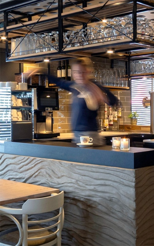 Interieurontwerp en uitvoering restaurant